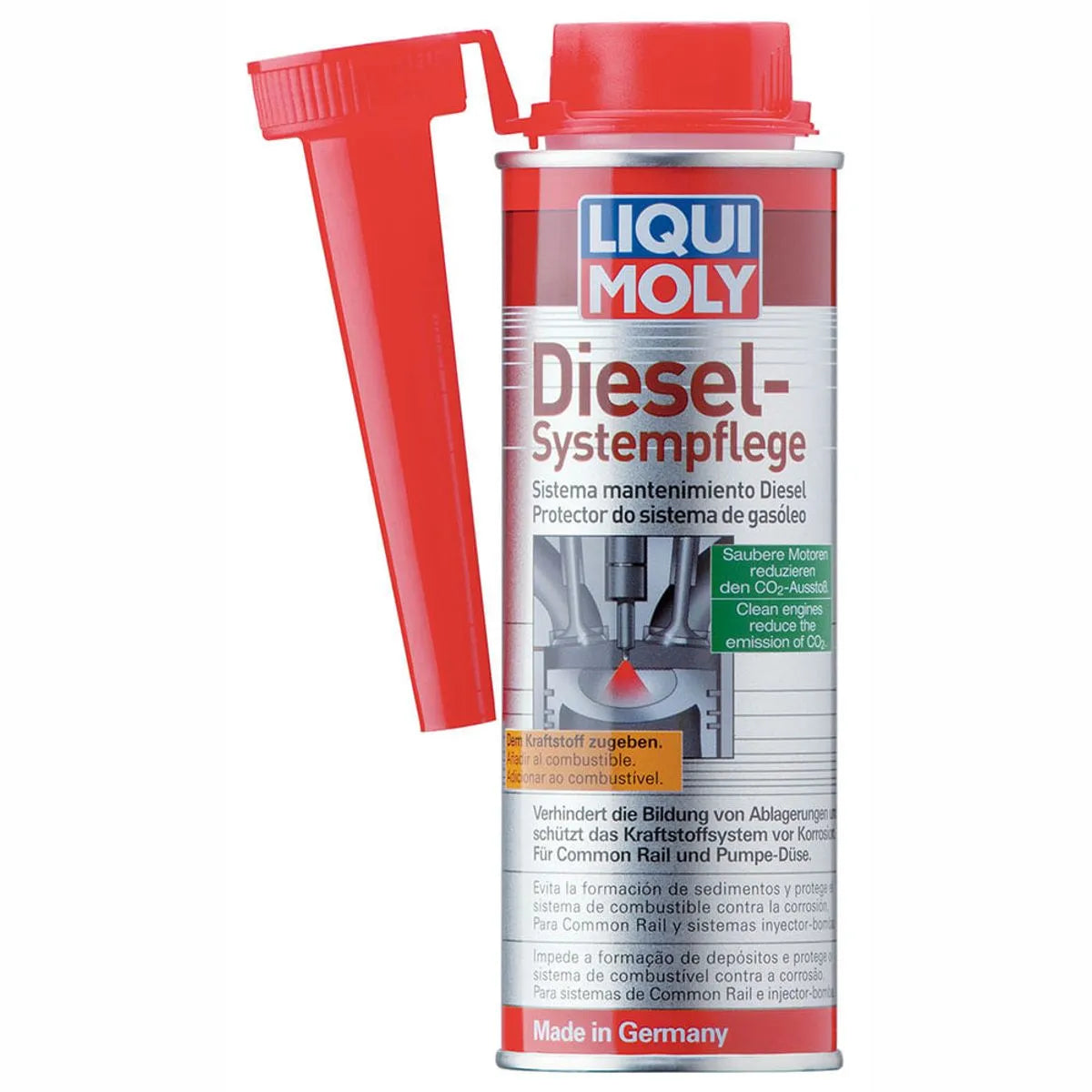 DIESEL SYSTEMPFLEGE ADITIVO PROTECTOR PARA SISTEMA DE INYECCION LIQUI MOLY 250ML