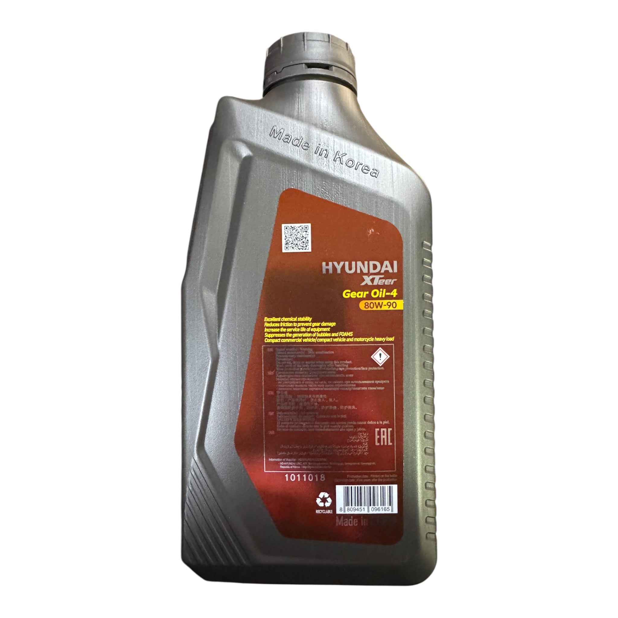 Aceite Caja Mecanica 1 Litro 80W90 GL4 Xteer Xteer hyundai