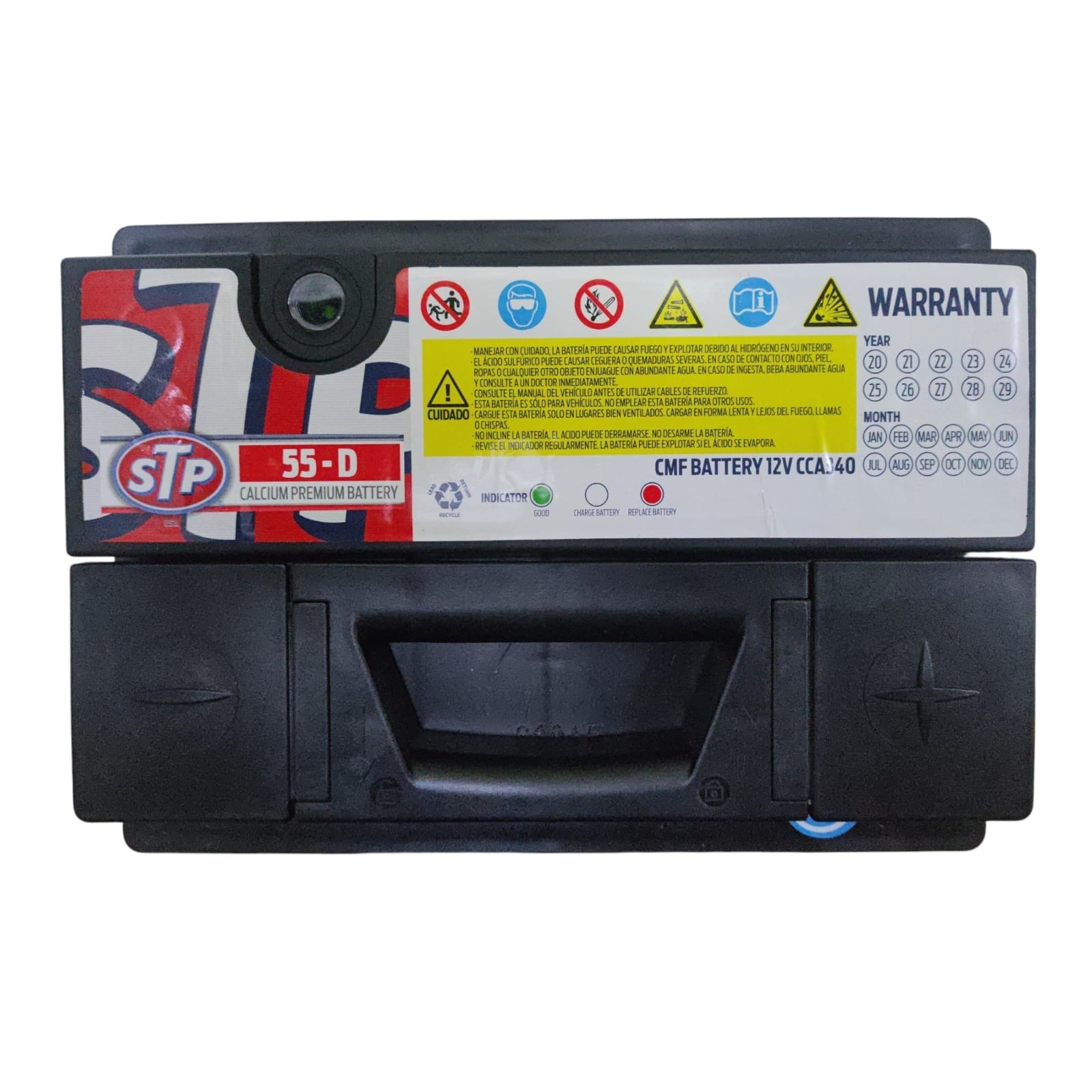 BATERIA 54AH 55AM CCA 340 (- +) ACCENT 94/2011 RIO JB RIO 3-4-5 /19 STP