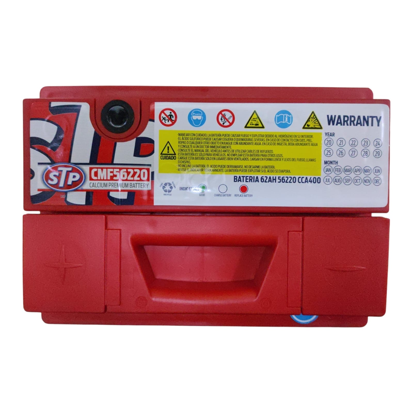 BATERIA 62AH CCA400 (+ -) KIA SELTOS SPORTAGE CARENS STP