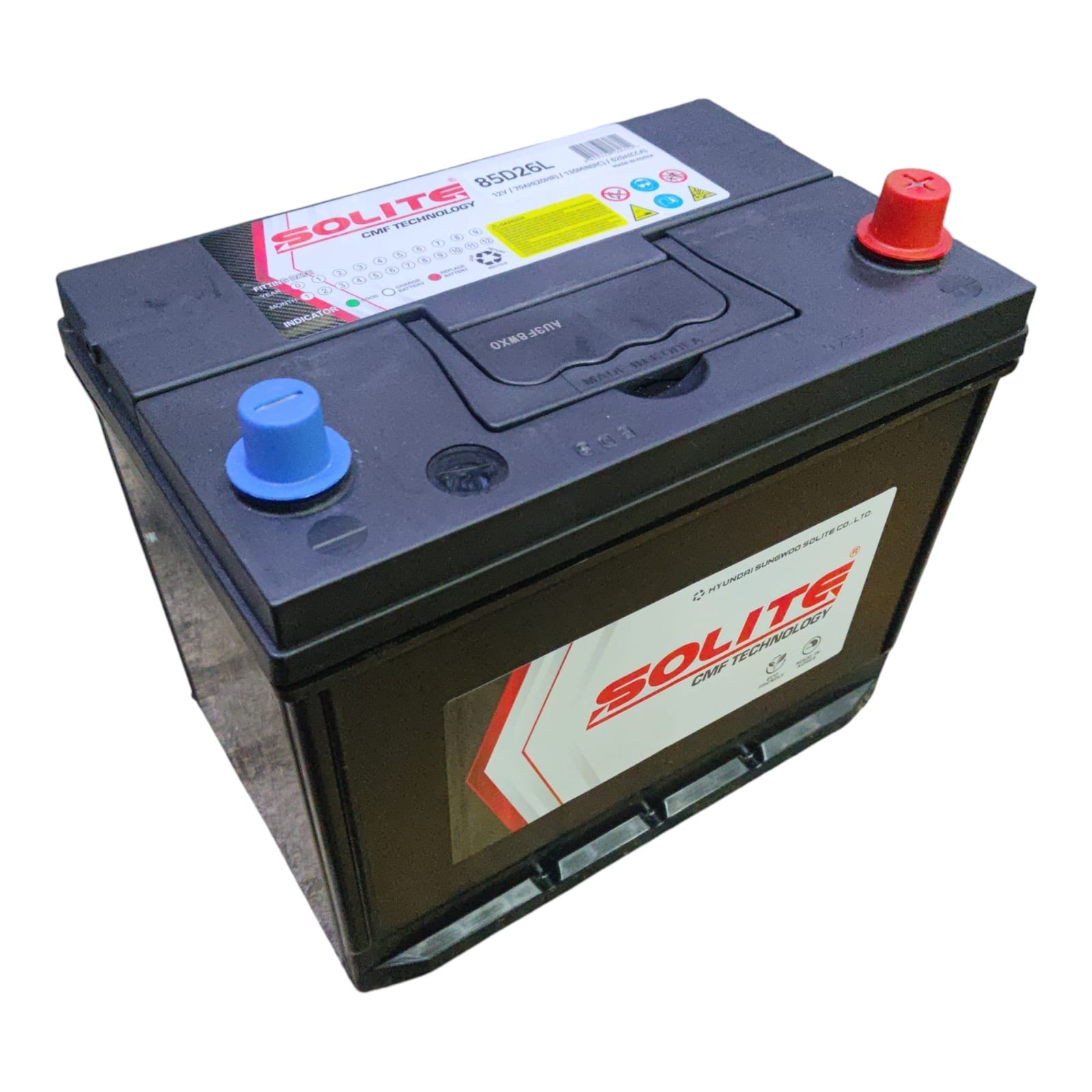 BATERIA 70AH NS70L CCA 620 (- +) ACCENT RB CRDI 06/18 STA FE 2.4 /2.7 SPORTAGE 10/17 SOLITE