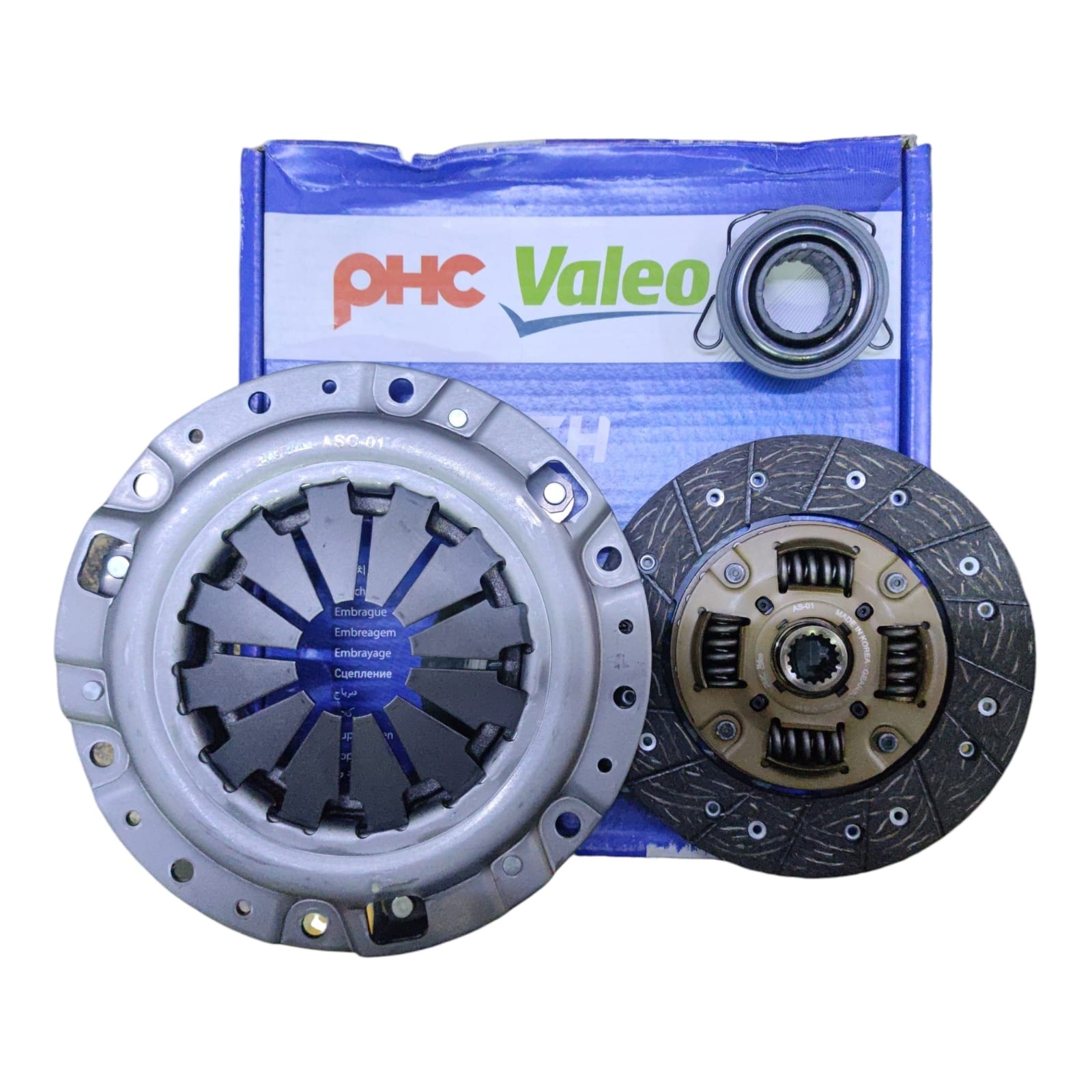 KIT EMBRAGUE ASIA TOWNER 93/02 VALEO KOREA