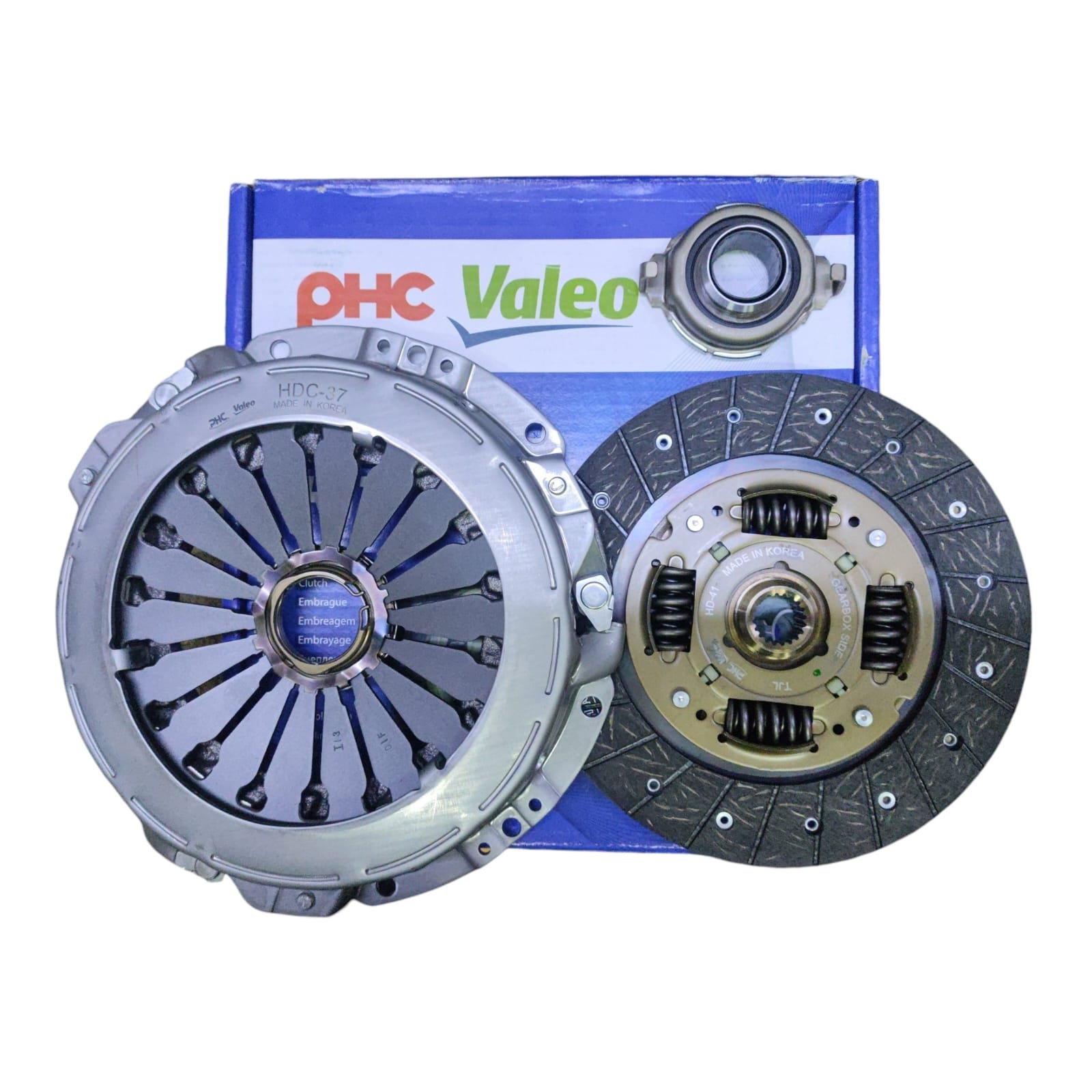 KIT EMBRAGUE ELANTRA 1.8 G4GM 96/00 VALEO KOREA