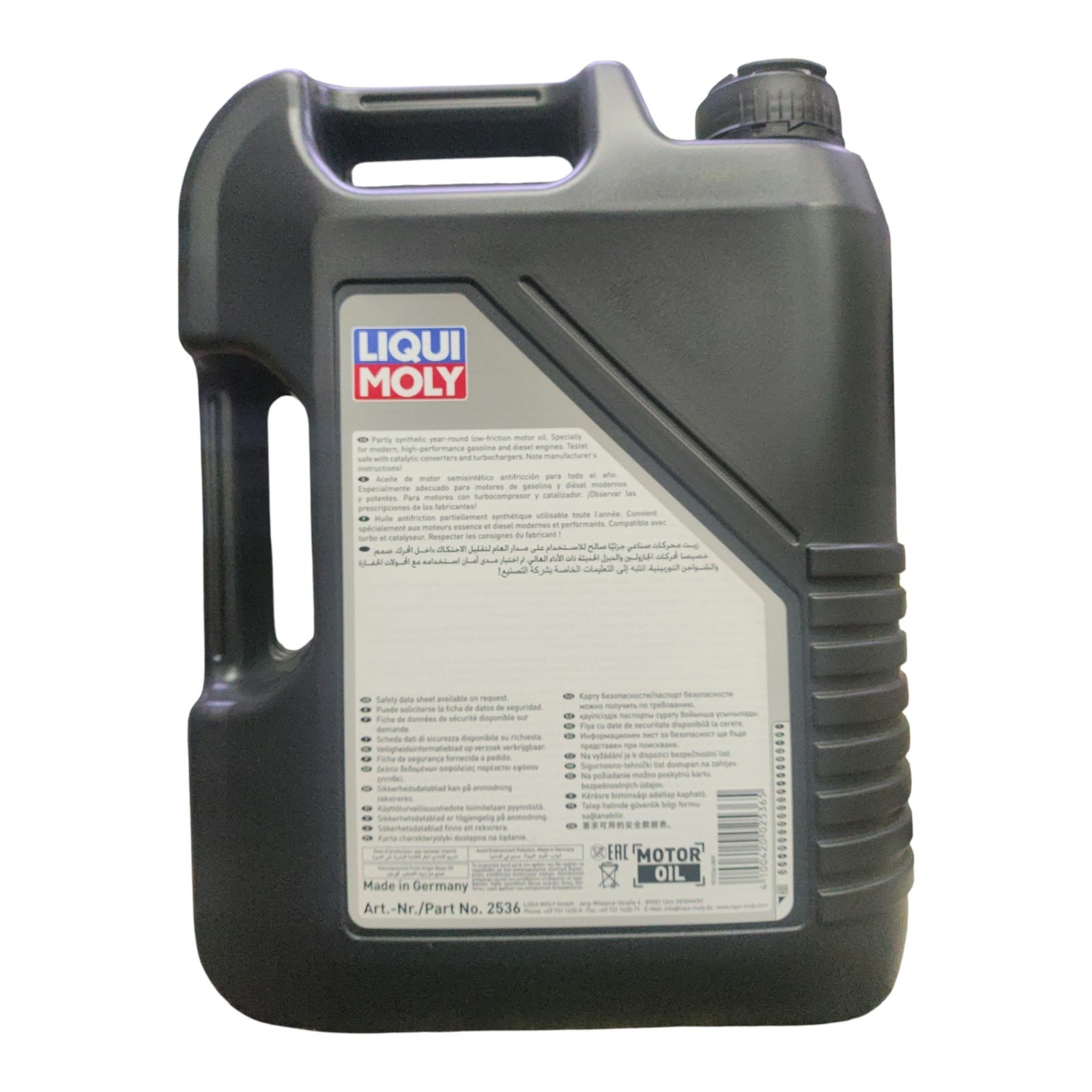 ACEITE MOTOR 10W40 LEICHTLAUF PERFORMANCE 5LTS LIQUI MOLY