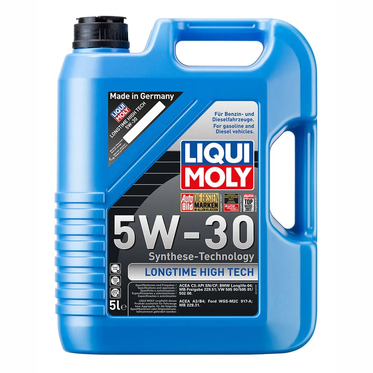 Aceite Para Motor Liqui Moly 5W30 Longtime High Tech 5 Litros