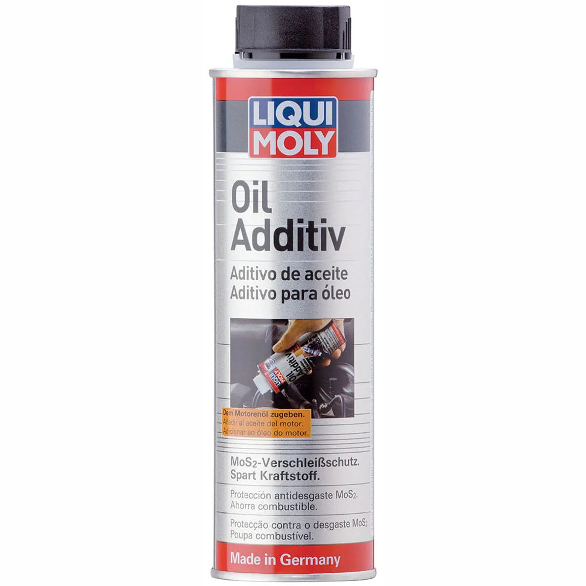 OIL ADDITIV PROTECCION ANTIDESGASTE MOS2 LIQUI MOLY 300ML