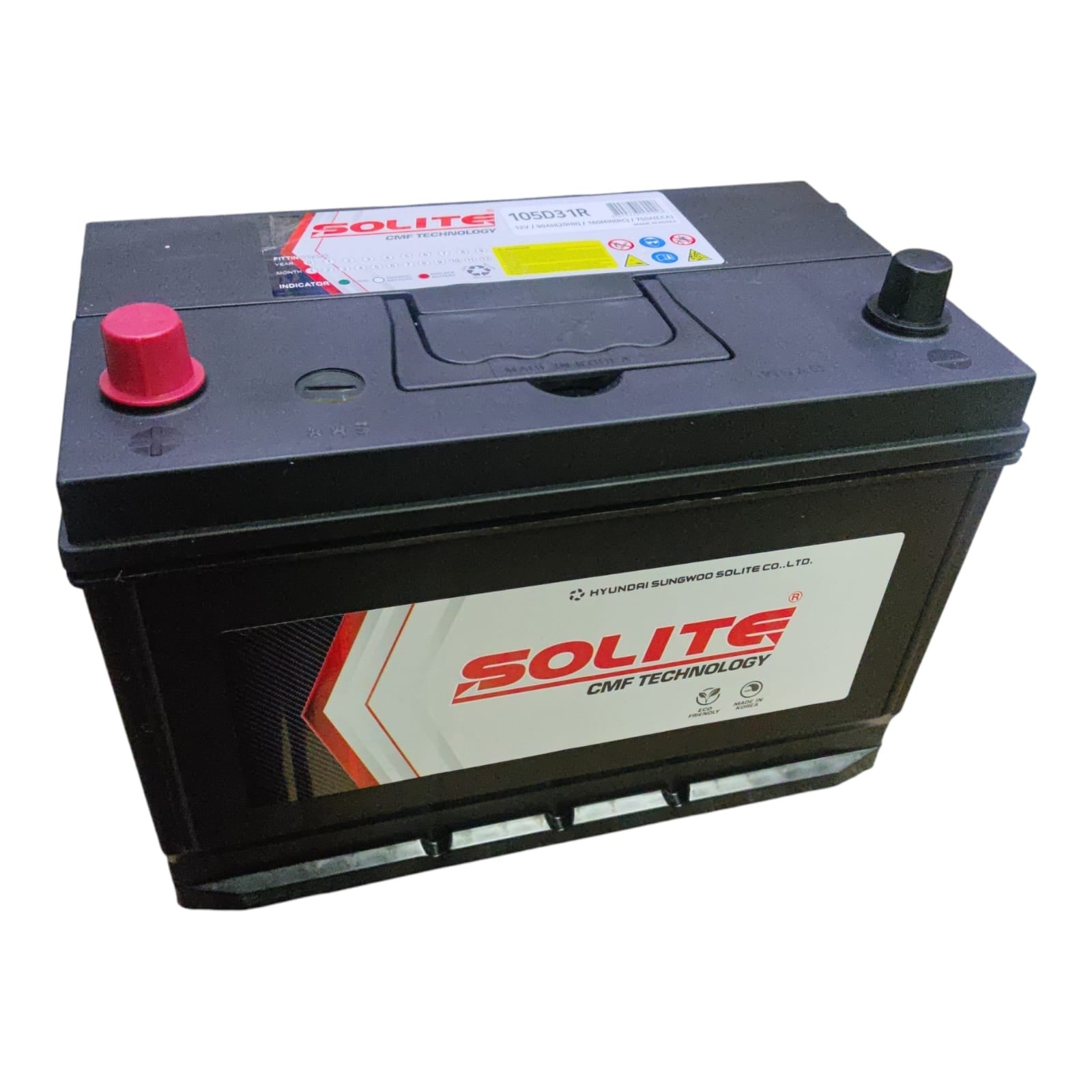 BATERIA 90AH CCA750 (+ -) HY H100 PORTER II D4BH/CB STA FE 2.2 FRONTIER II  SOLITE