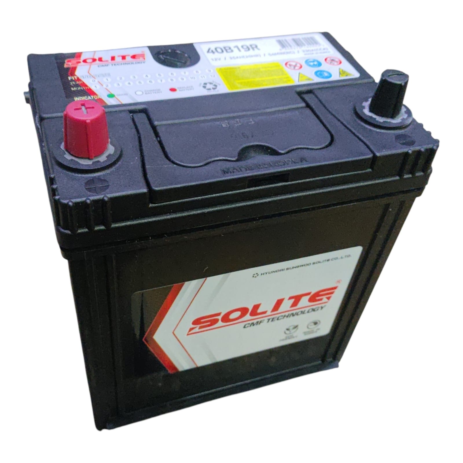 BATERIA 35AH CCA320-330 (+ -) I-10 1.1 I-20 MORNING /22 SOLITE