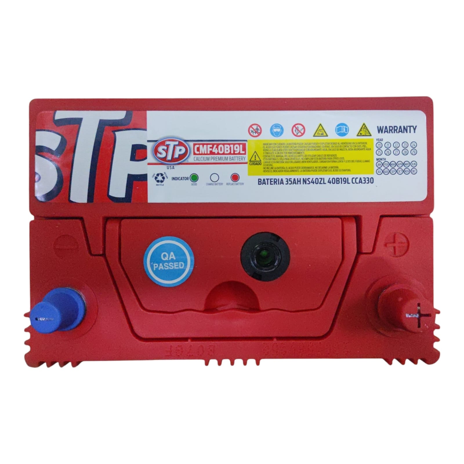 BATERIA 35AH CCA330 (- +) HYUNDAI I-20 ACTIVE 1.4 MORNING 1.0 STP
