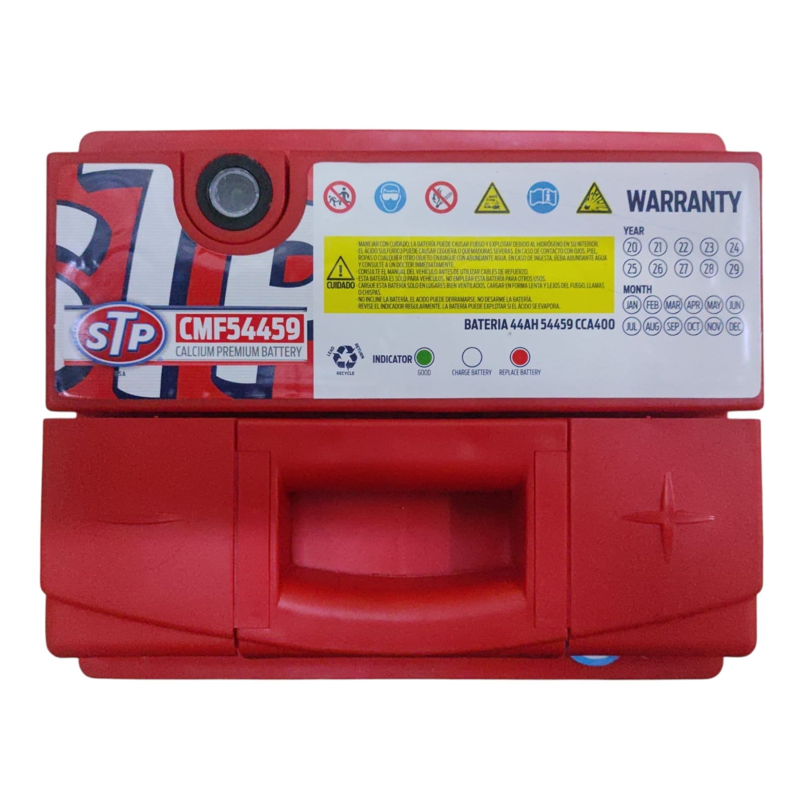 BATERIA 44AH CCA 400 (- +) KIA CERATO KIA 04/07  POP 1.1 STP
