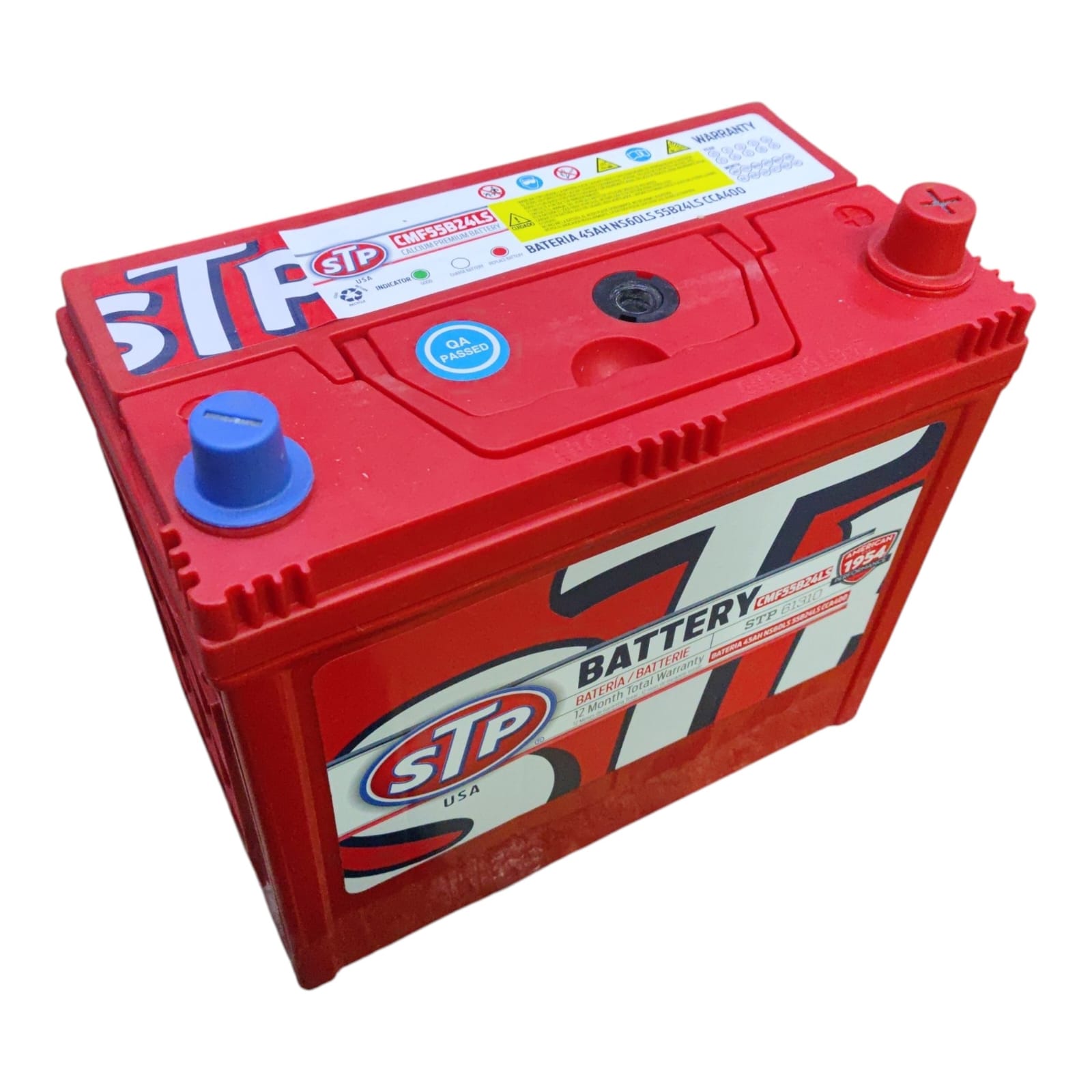 BATERIA 45AH NS60LS CCA400 (- +) KIA SOLUTO STP