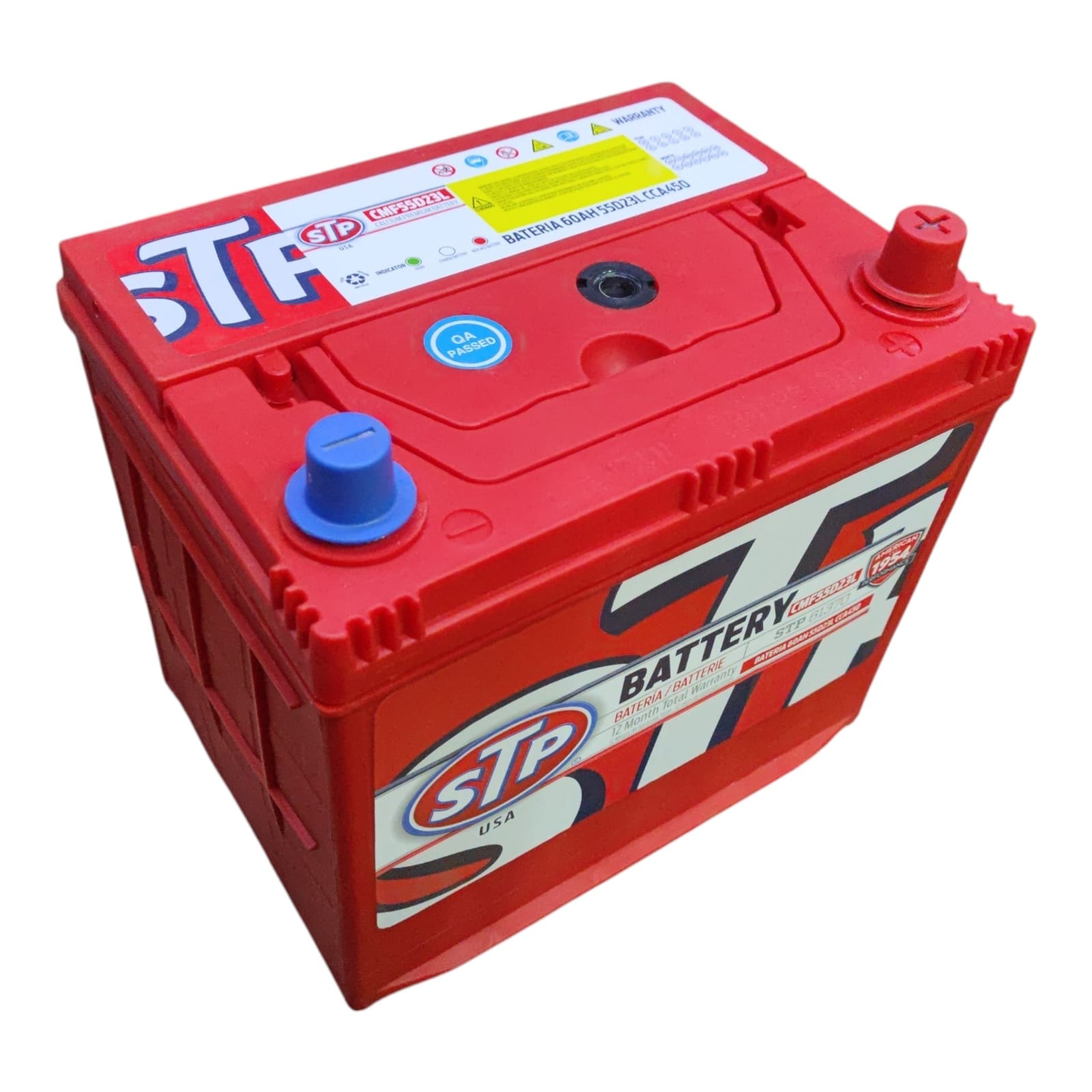 BATERIA 60AH CCA 450 (- +) L 230 - AN 172- AL 220 C/PEST STP