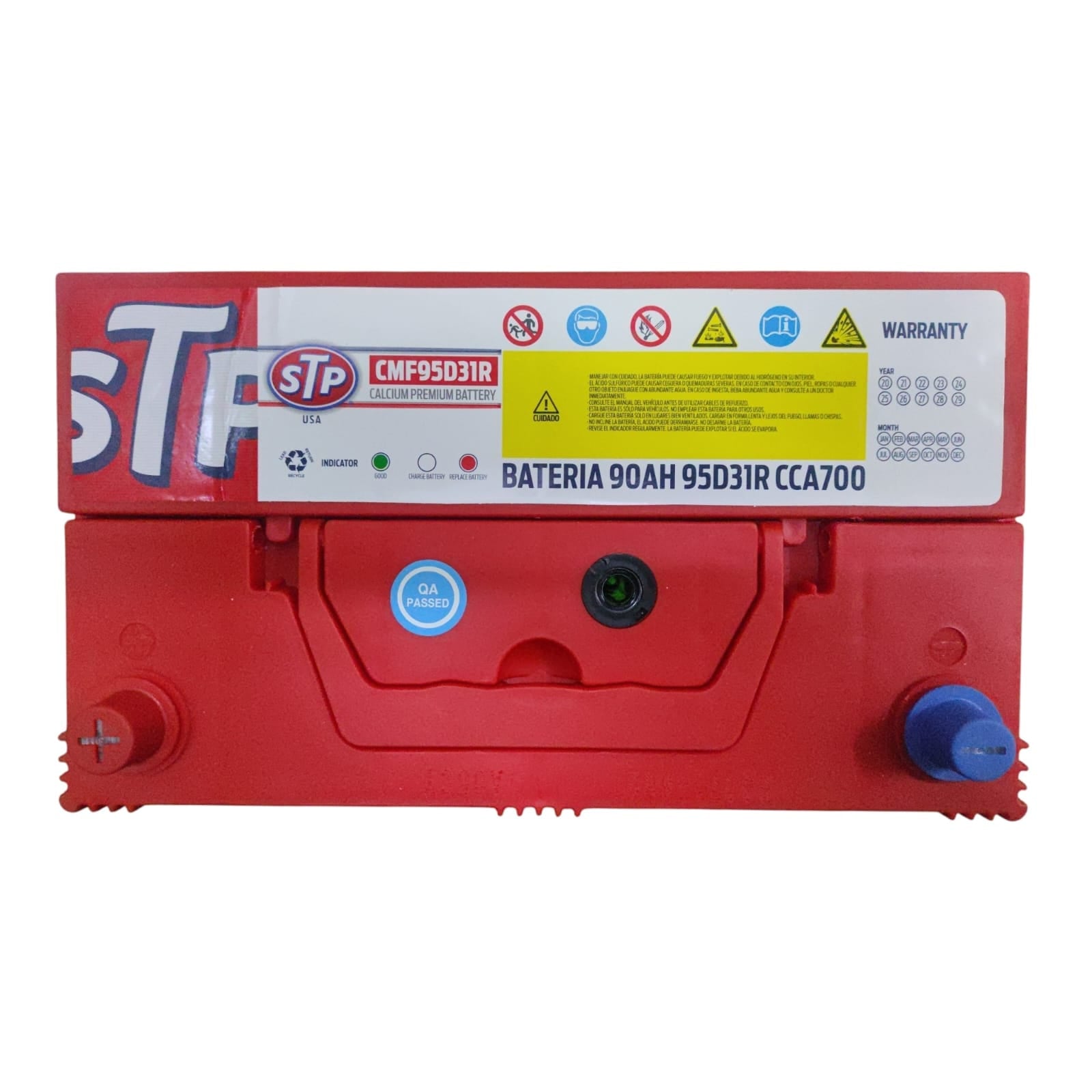 BATERIA 90AH CCA 700 (+ -) HYUNDAI H-1  D4BH D4CB 2008 /20 STP