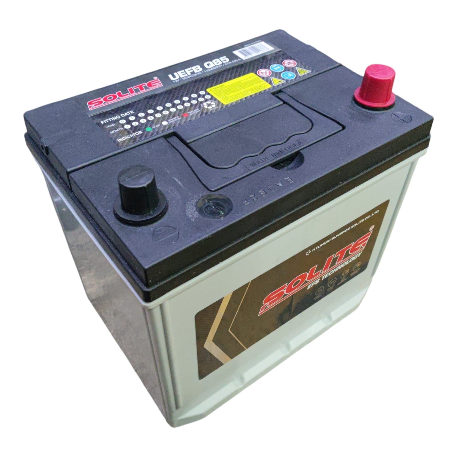 BATERIA STAR STOP 65AH EFBQ85 CCA 620 (- + ) L 230 - AN 172 - AL 220 SOLITE