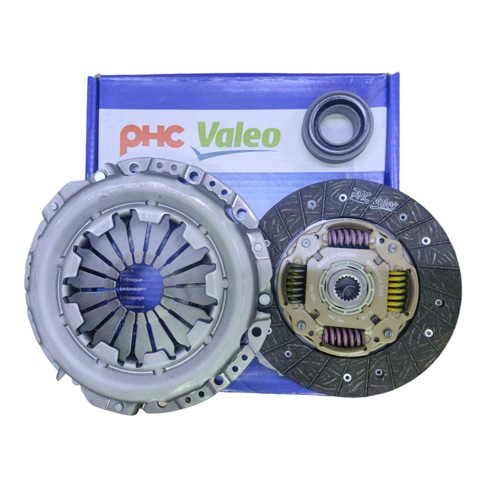 KIT EMBRAGUE ACCENT RB 1.4 KIA RIO G4LC 6VEL VALEO KOREA