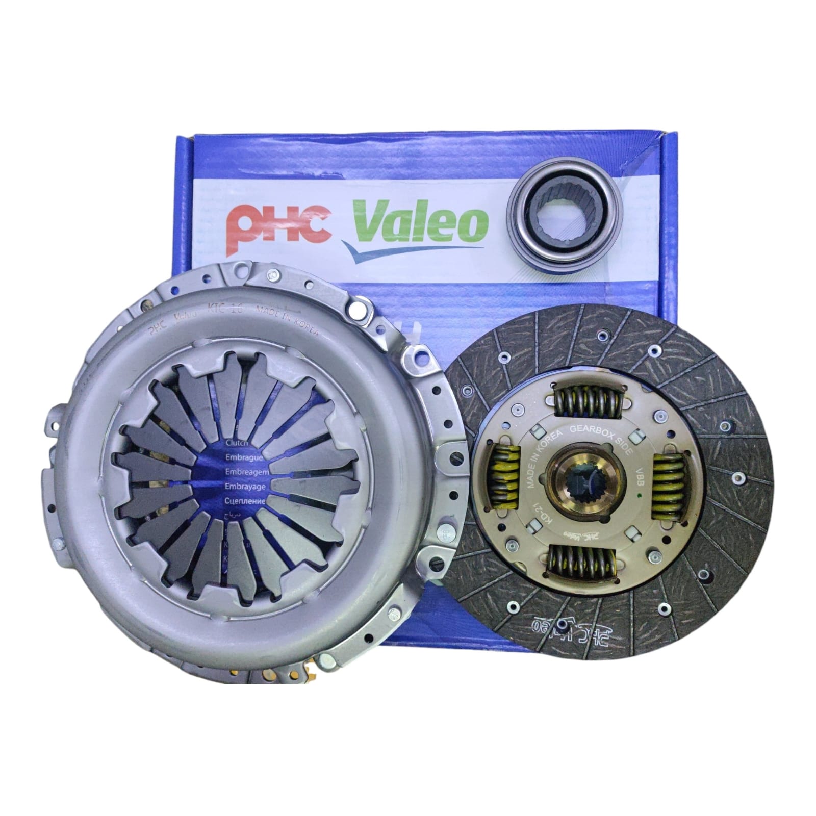 KIT EMBRAGUE KIA RIO 1.5/1.3  AVELLA 1.5  SEPHIA 1.6  (MED 200MM ) 3PSC VALEO