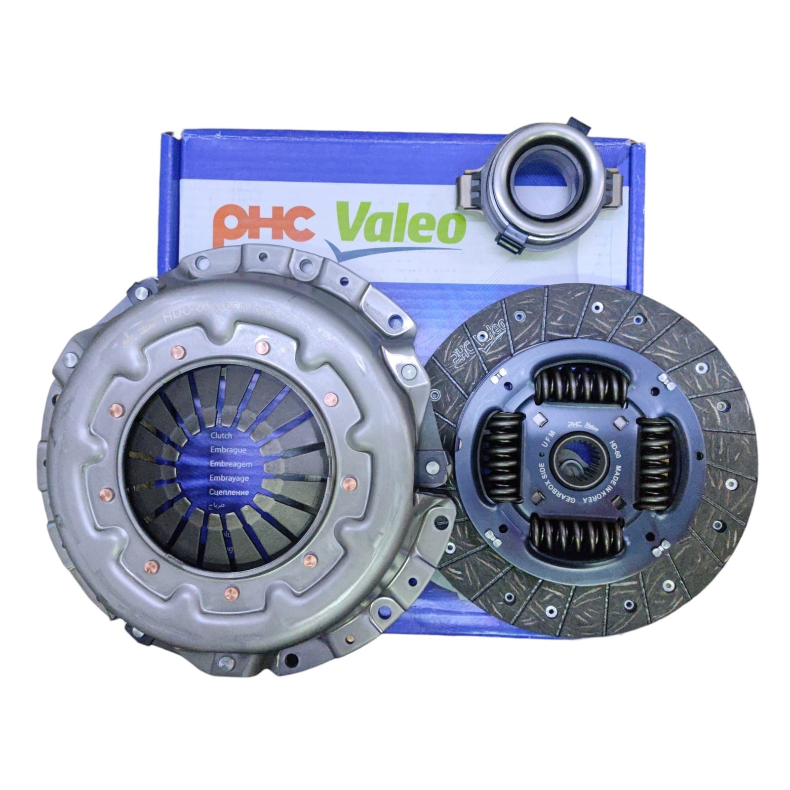 KIT EMBRAGUE HYUNDAI TERRACAN 2.5 D4BH VALEO KOREA