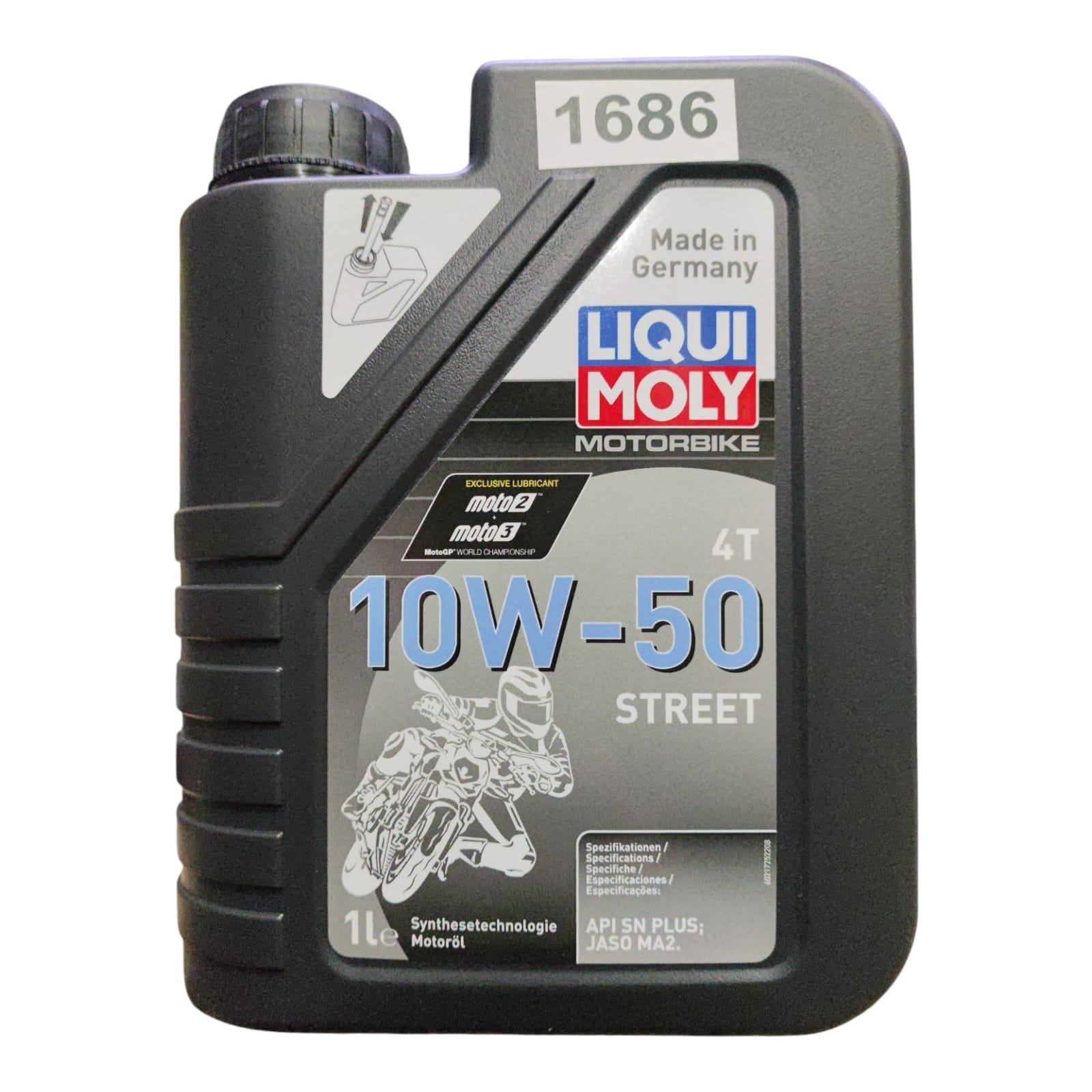 Aceite para Moto Liqui Moly 10W50 Street 1 Litro