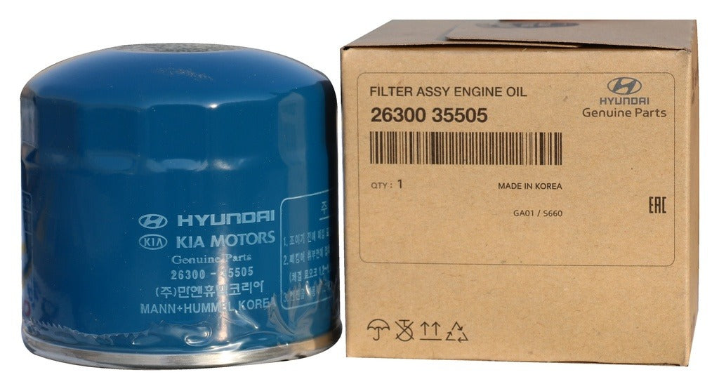 Filtro De Aceite Para Hyundai Y Kia W811/80 W815/80 Original