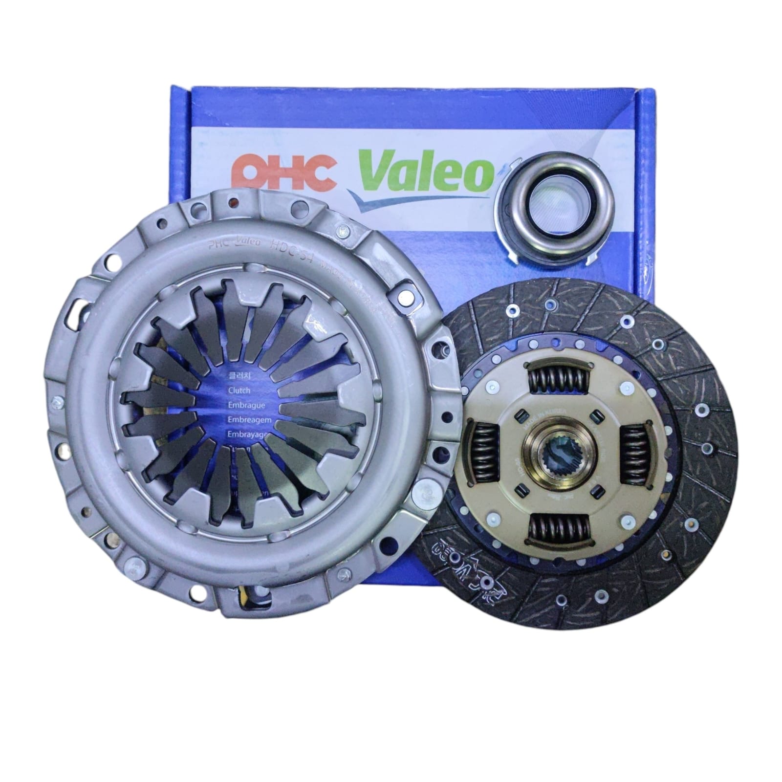 KIT EMBRAGUE KIA MORNING 1.1 HYUNDAI ATOZ 1.0 800 3PCS VALEO KOREA